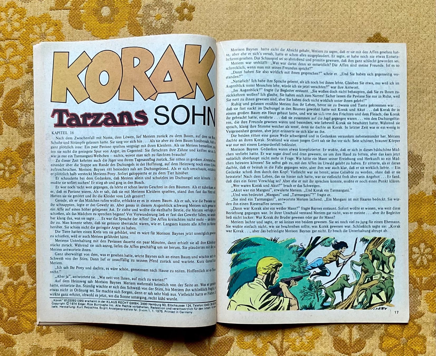 Fumetti: Korak Heft Nr 92 von 1974 – Usato da Endingen venduto da nathan05 5