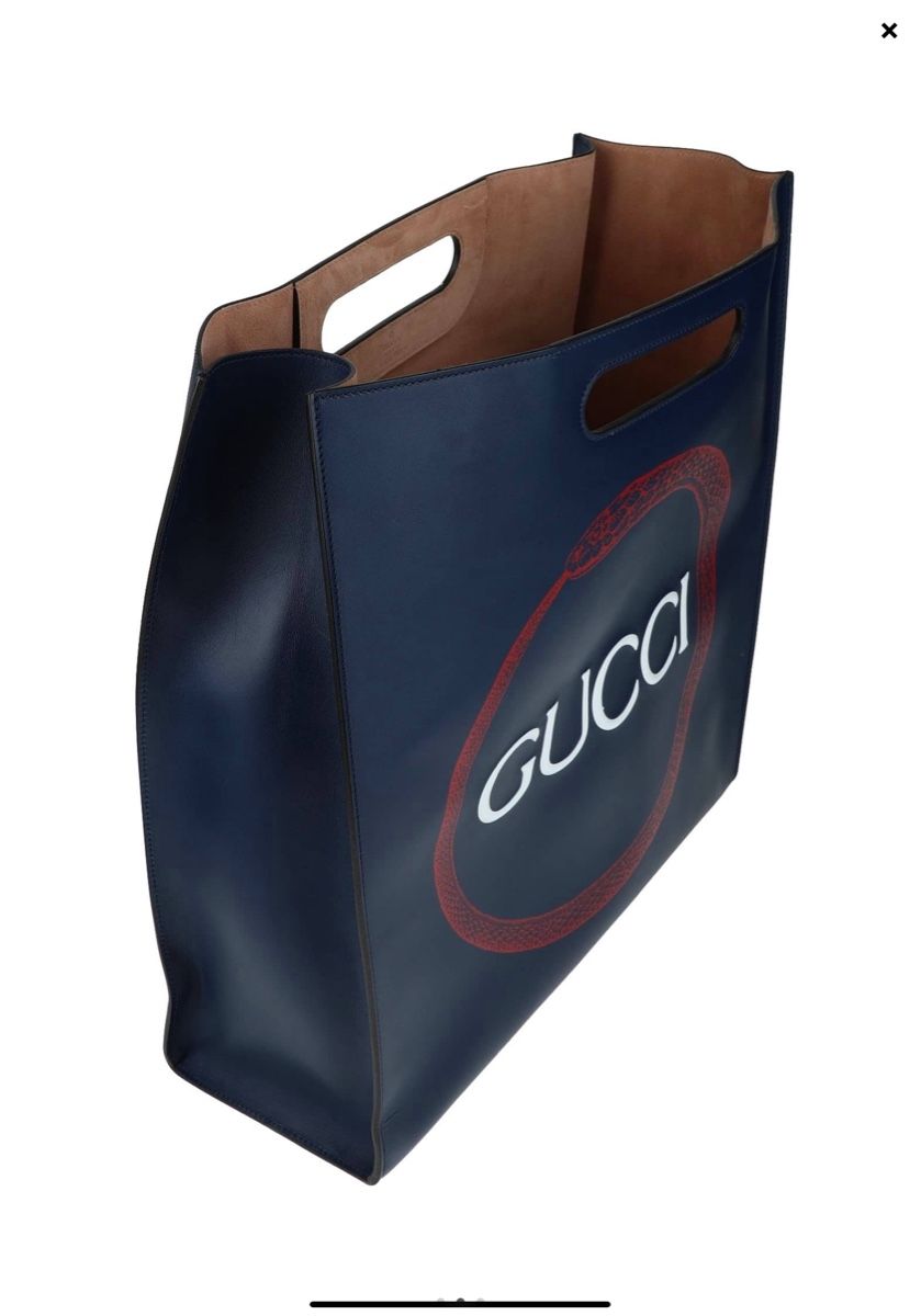 Gucci Borse: GUCCI leather shopping bag – Usato da St. Gallen venduto da kel_6x9w 1
