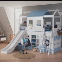 Paidi Spielbett mit Rutsche „Tiny House“