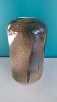 Vintage Keramik Vase Glasur, unten unl. signiert gestempelt