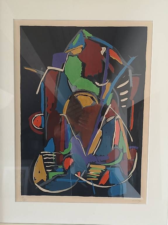 Grafica & Litografie: LANSKOY André / 1902 - 1976 / 75x80 cm – Usato da Bulle venduto da italicum 1