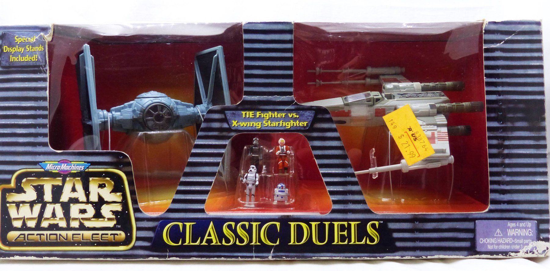 Star Wars Statuette: STAR WARS ACTION FLEET MICRO MACHINES TIE-FIGHTER VS. X-WING – Nuovo e nell'imballaggio originale da Lugano venduto da YouWantUS 8