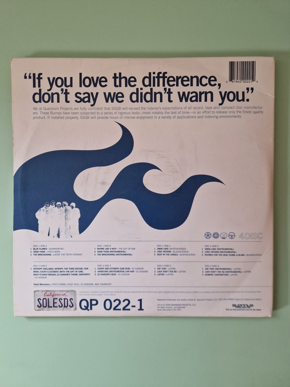Dischi in vinile: Vinyl / Quannum: Solesides 4LP – Usato da Schönenwerd venduto da CAN51 2