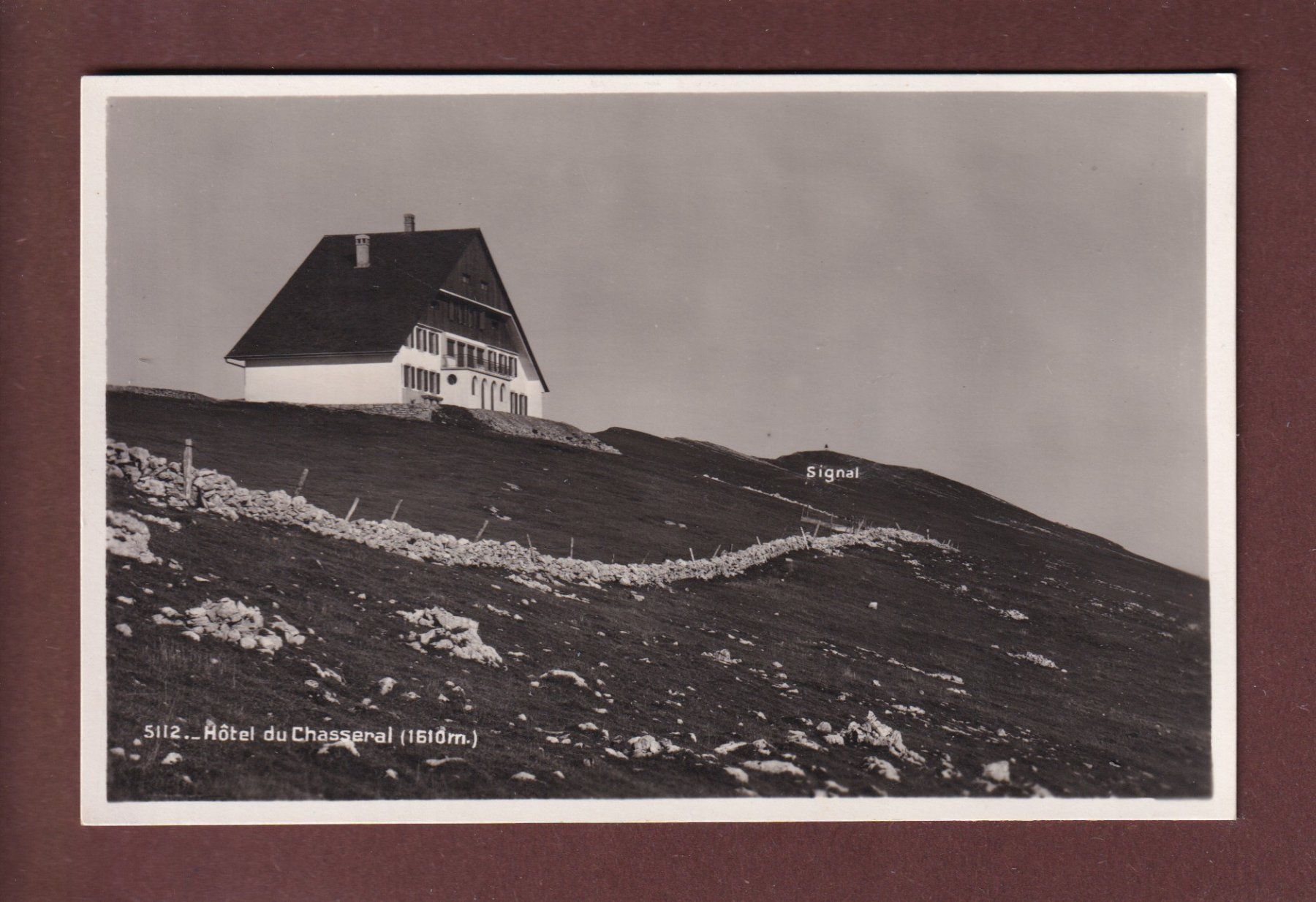 Cartes postales: Hôtel du CHASSERAL – D'occasion à Pully par nicecards