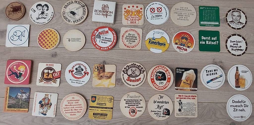 Sottobicchieri: Untersetzter / Bierdeckel Sonder / Werbungen – Nuovo (secondo la descrizione) da Schwändi GL venduto da Ole30 1