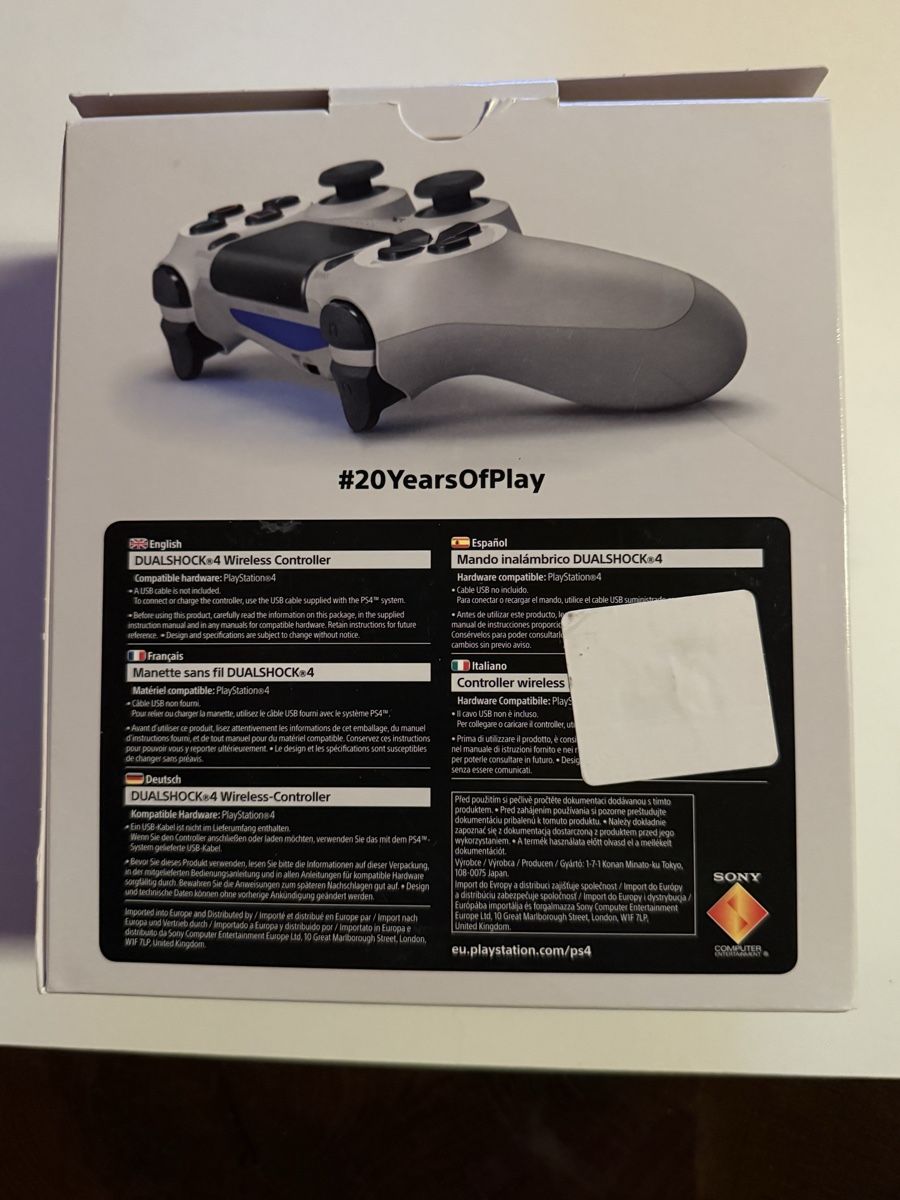 Sony Controller: Manette PS4 Dualshock 4, 20e Anniversaire - comme neu – Neu (gemäss Beschreibung) aus Chavornay von brunodasilva87 1
