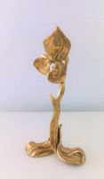 Art Déco antike Messingskulptur Iris