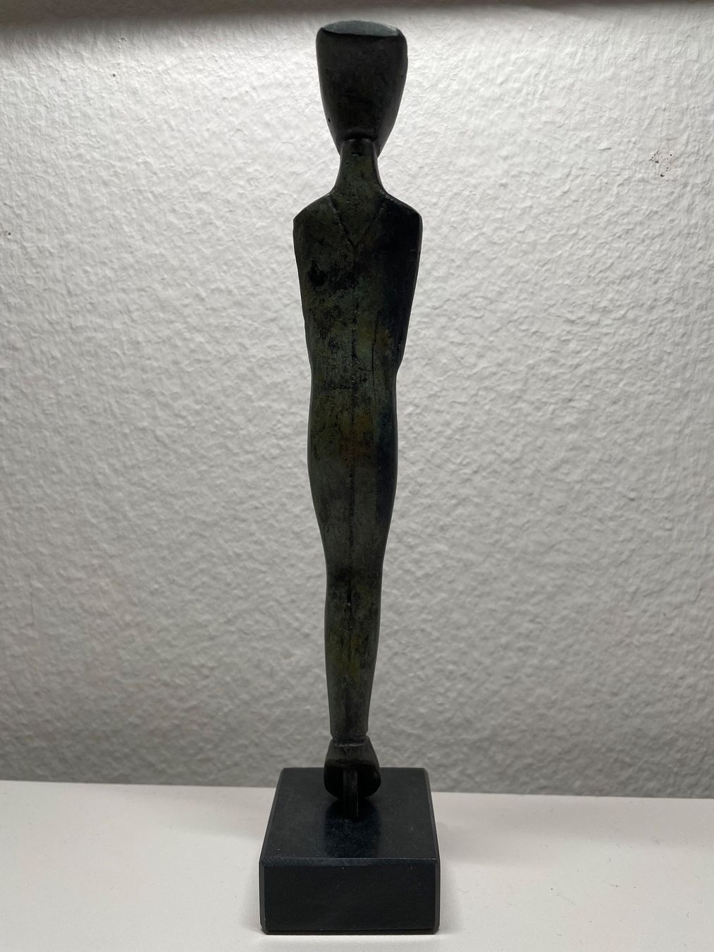 Skulpturen & Statuen: Cycladic female idol, Bronze on marble base. From Greece – Neu (gemäss Beschreibung) aus Zürich von my.greekholiday 3