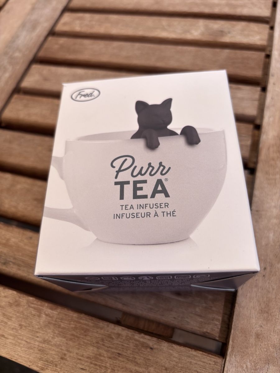 Elettrodomestici da cucina: Tee-Ei schwarze Katze Fred Friends Purr Tea – Nuovo e nell'imballaggio originale da Vielbringen Worb venduto da bfa_y725 1