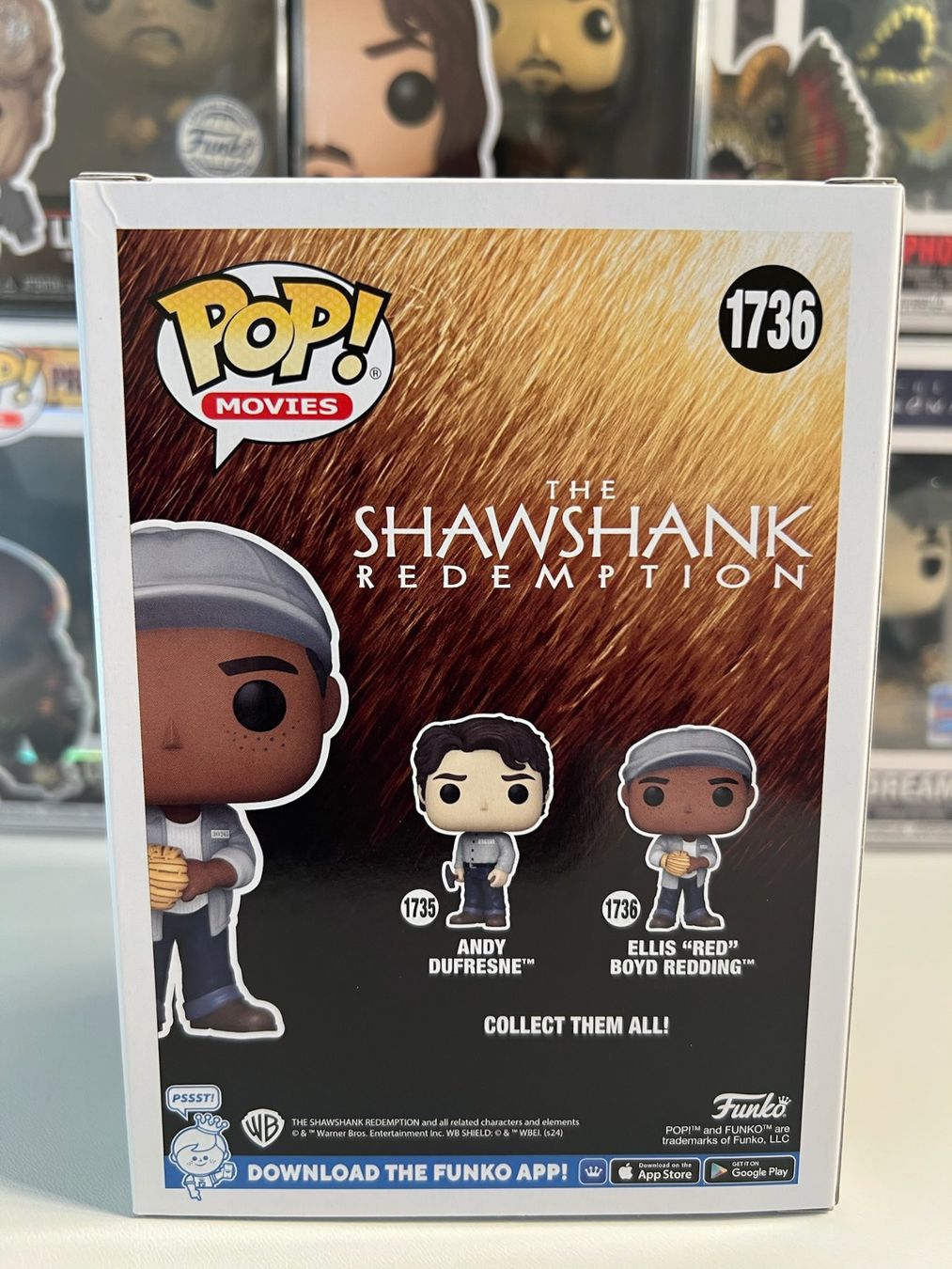 Funko Statuette: Funko POP! The Shawshank Redemption Ellis "Red" Boyd Redding – Nuovo e nell'imballaggio originale da Le Mouret venduto da perfectbijou 2