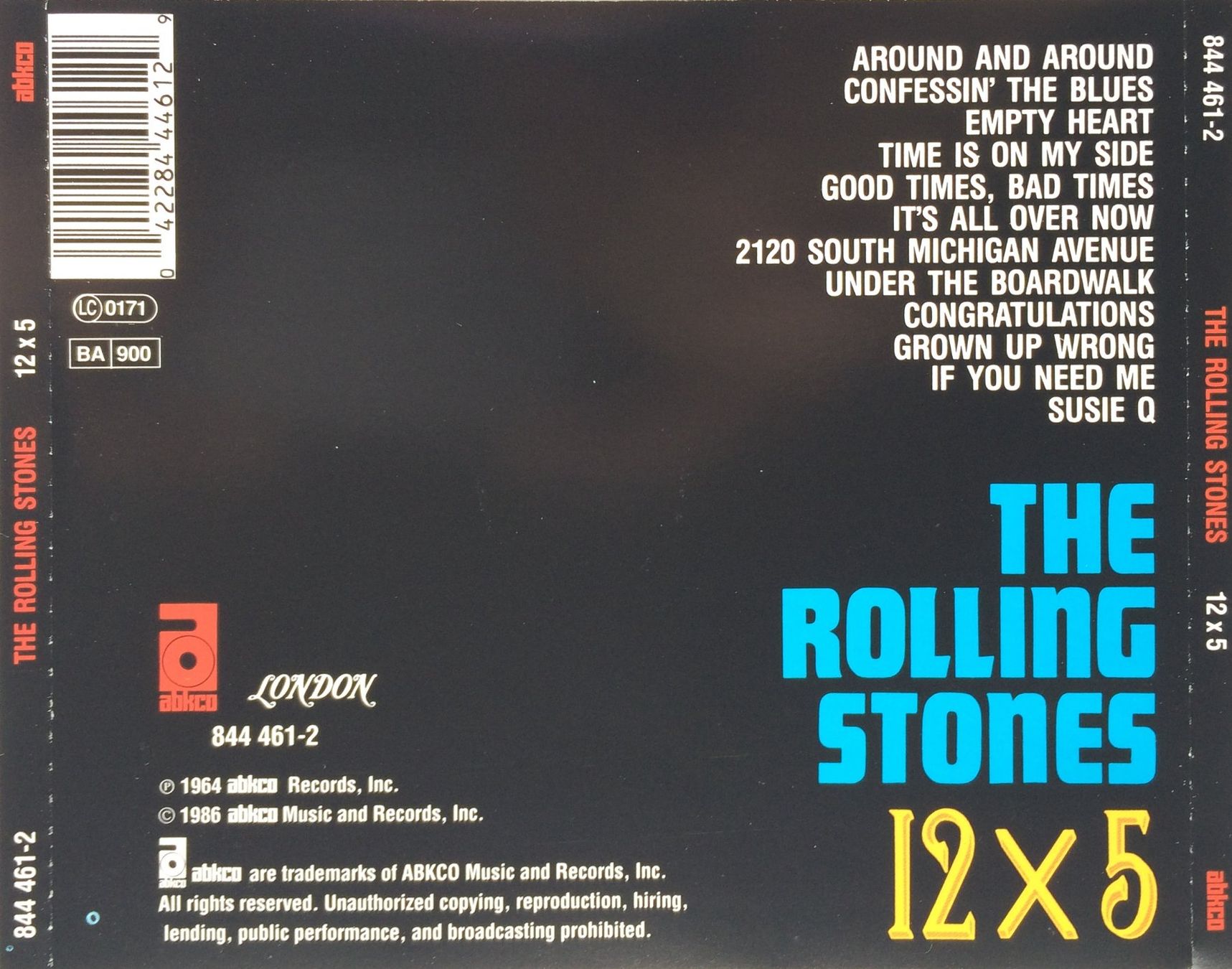 CDs: ROLLING STONES - 12 X 5 – Gebraucht aus Bottens von hotter-than-hell 1