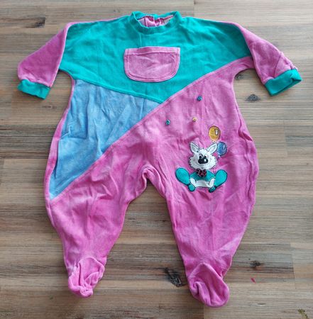 Bebe-Jou Baby Strampler Grösse 68 Plüsch Einteiler