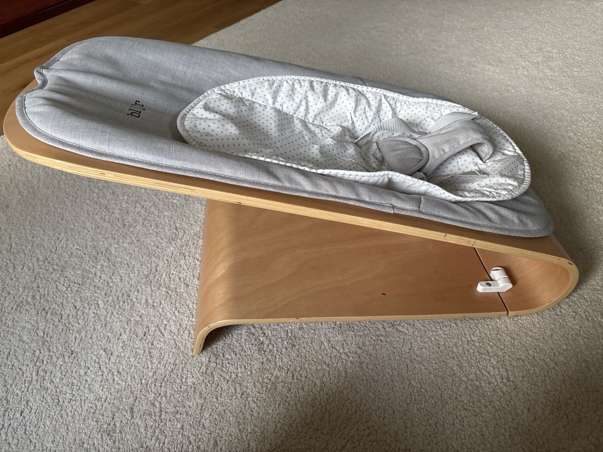 Sdraiette & Sdraiette a dondolo: Babywippe Holz von Blijr – Usato da Pieterlen venduto da JK99 2