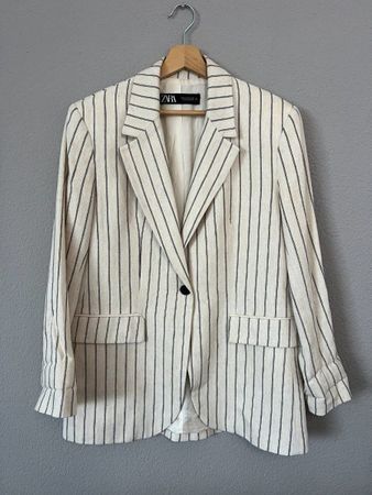 gestreifter ZARA Blazer, Size M
