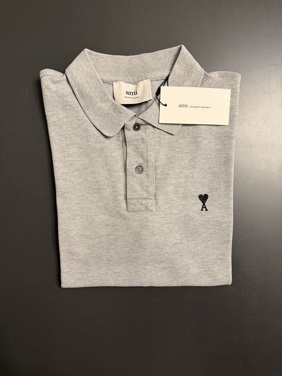 Magliette Polo: Polo Ami - Gris - Taille M – Usato da St-Sulpice VD venduto da tnnbrn 2