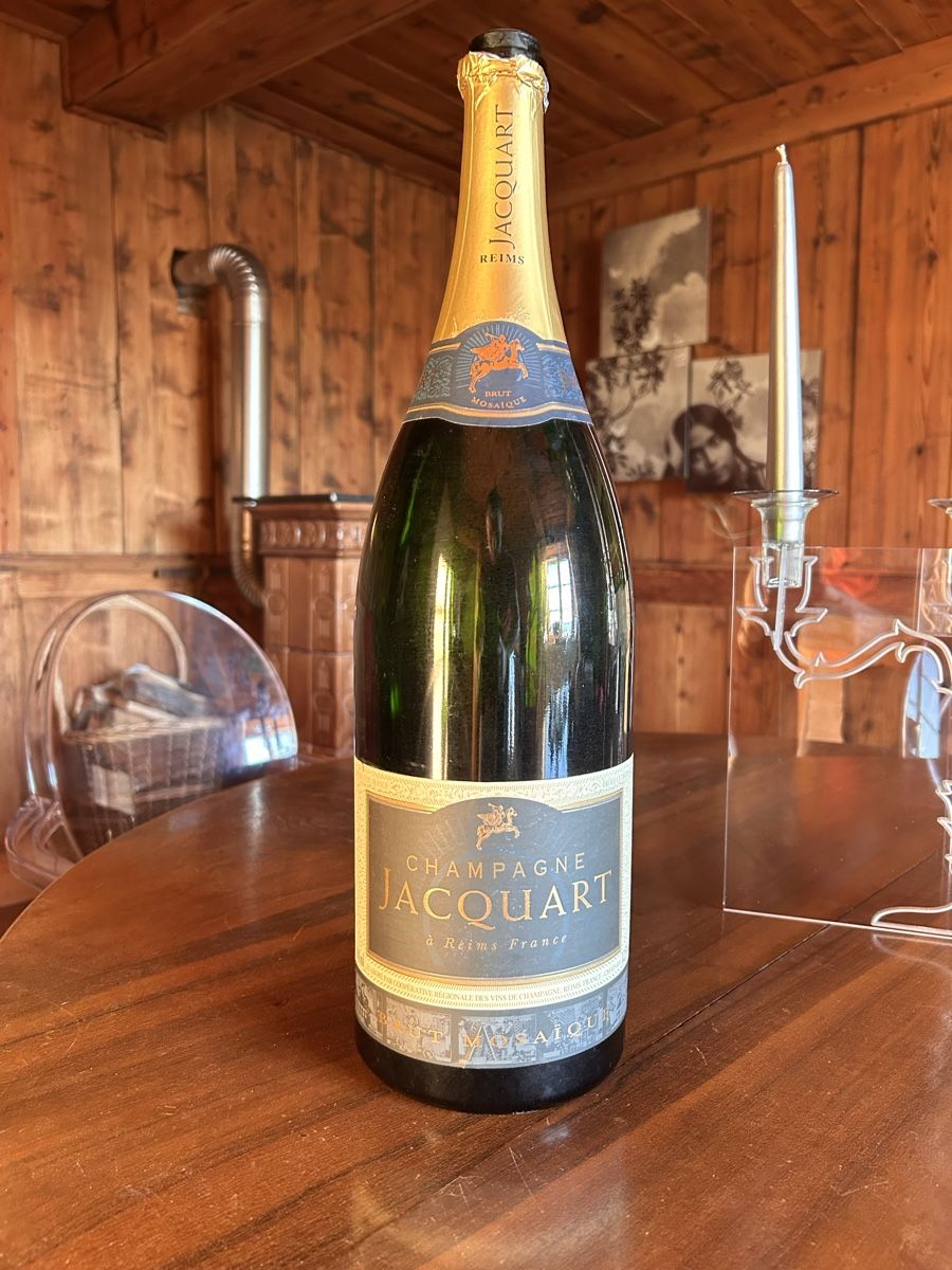 Bicchieri, Caraffe & Bottiglie: Leer champagner flasche - Jacquard – Usato da Zürich venduto da ben_lig 1
