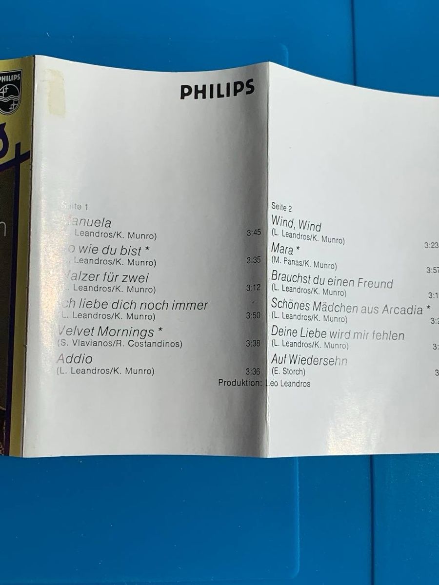 Musicassette: Demis Roussos - Auf Wiedersehn – Usato da Schaan venduto da nan_2pg2 5