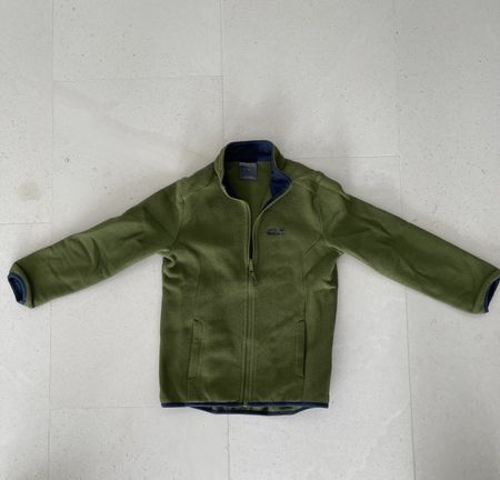 Jack Wolfskin Fleece Jacke, Grün, Gr. 140, Top Zustand!