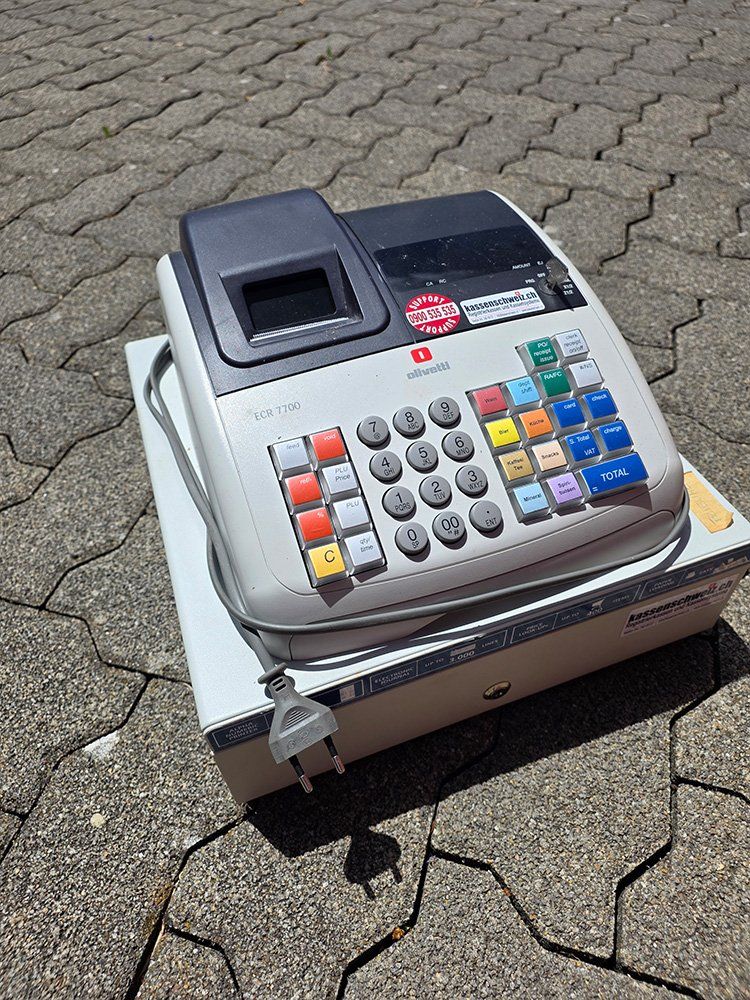 Olivetti Registratore di cassa: Olivetti Kasse ECR 7700 – Usato da Wilen b. Wil venduto da monsterstore