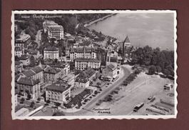 LAUSANNE - Ouchy vu d'avion - 1954