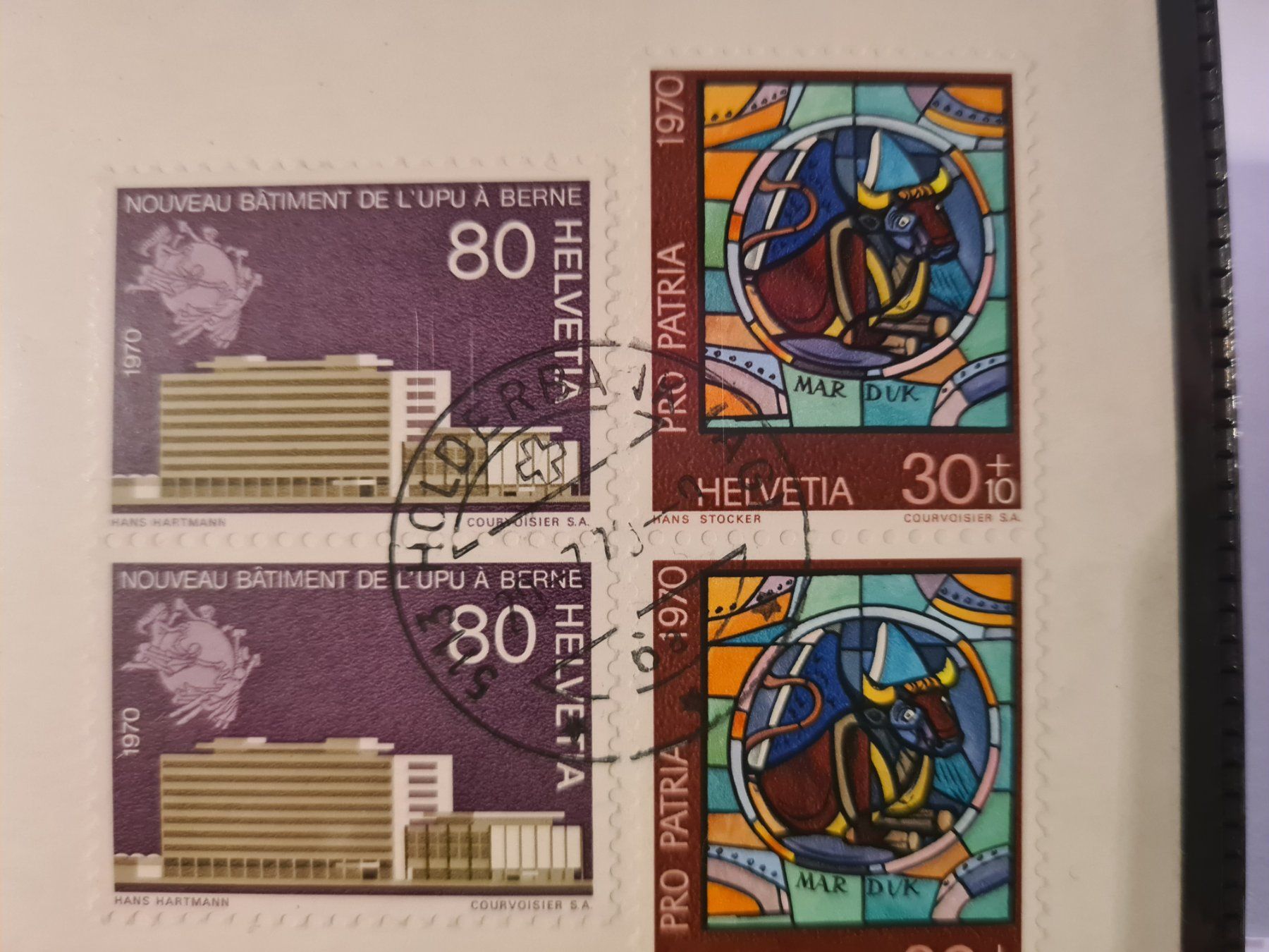 Tutti i francobolli: 2 Stk. FDC 1.6.65  und 20.07.1970 – Nuovo (secondo la descrizione) da Schöftland venduto da rs.schaerli 5