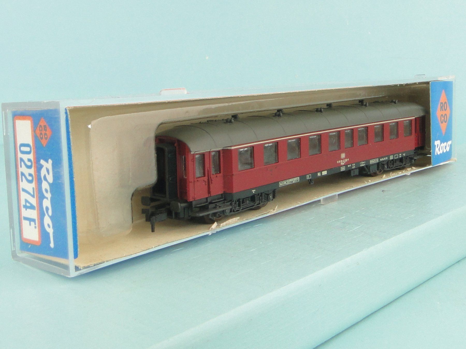 Roco Modellini di ferrovie: Roco Spur N 2274F Gesellschaft-Wagen – Usato da Bülach venduto da cann11 1