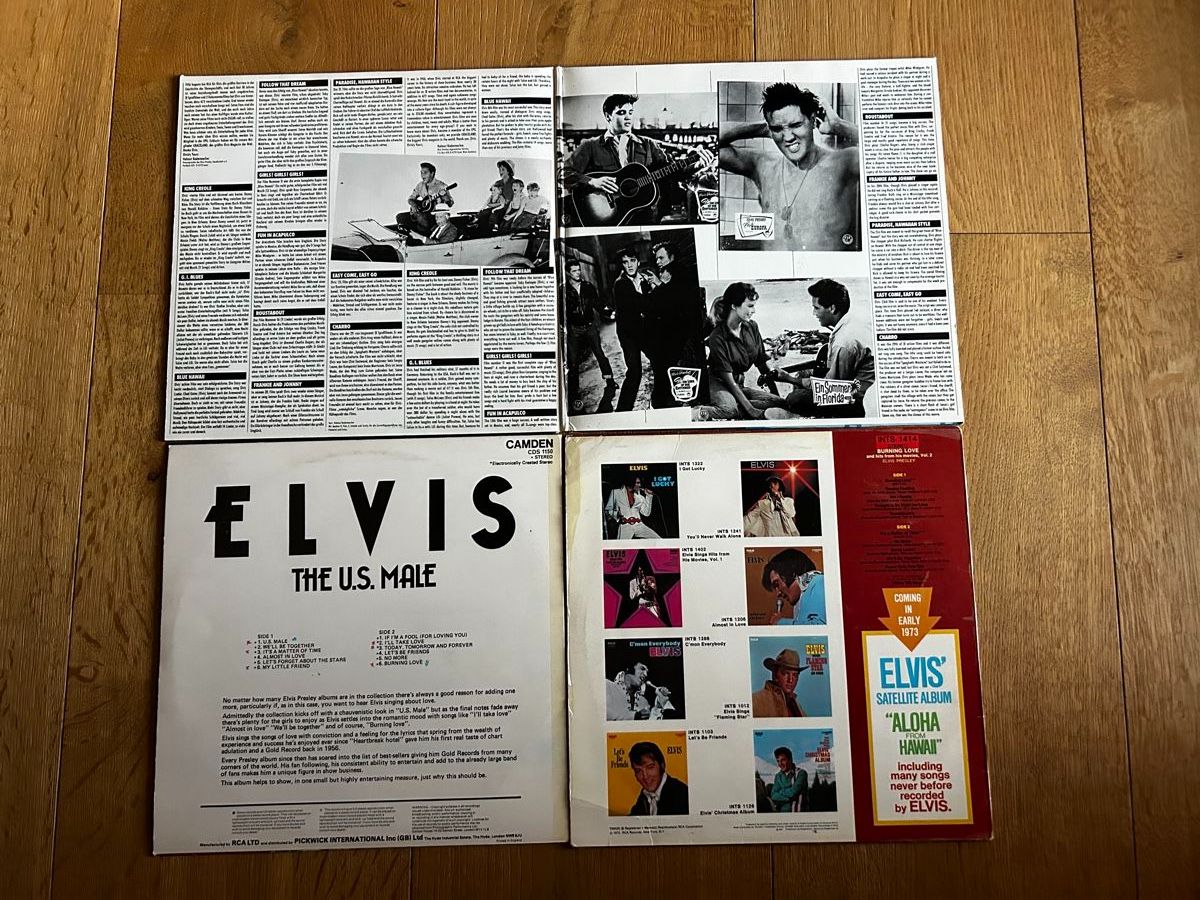 Dischi in vinile: lp vinyl elvis presley sammlung 4 lp – Usato da Steinach venduto da Jaguare1961 1