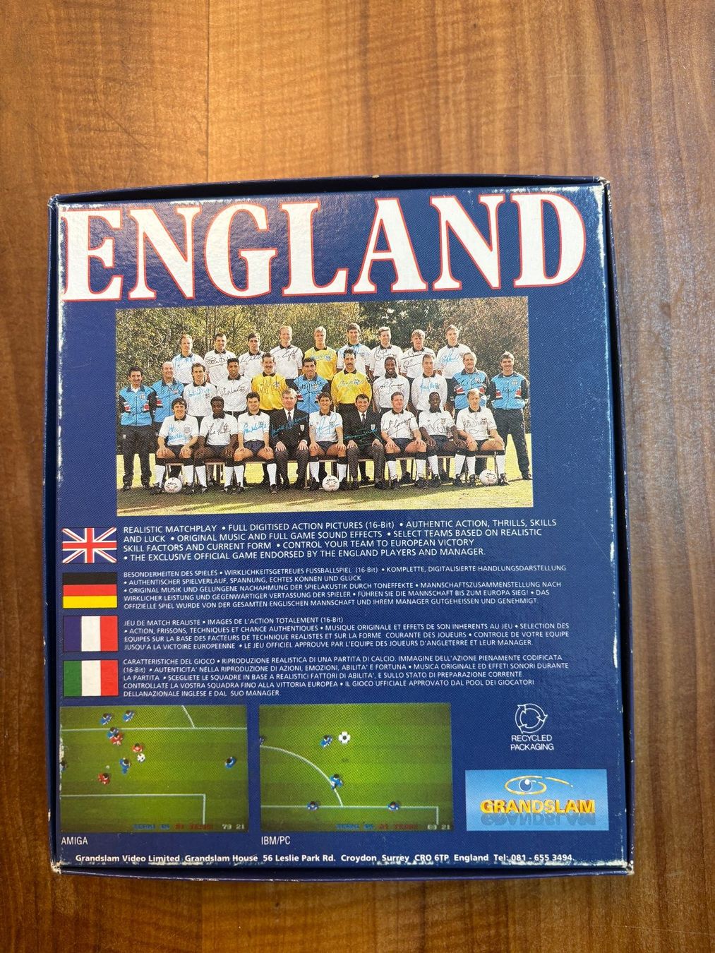Giochi: Amiga Spiel: England Championship Special – Usato da Niederhasli venduto da Manuf0 1