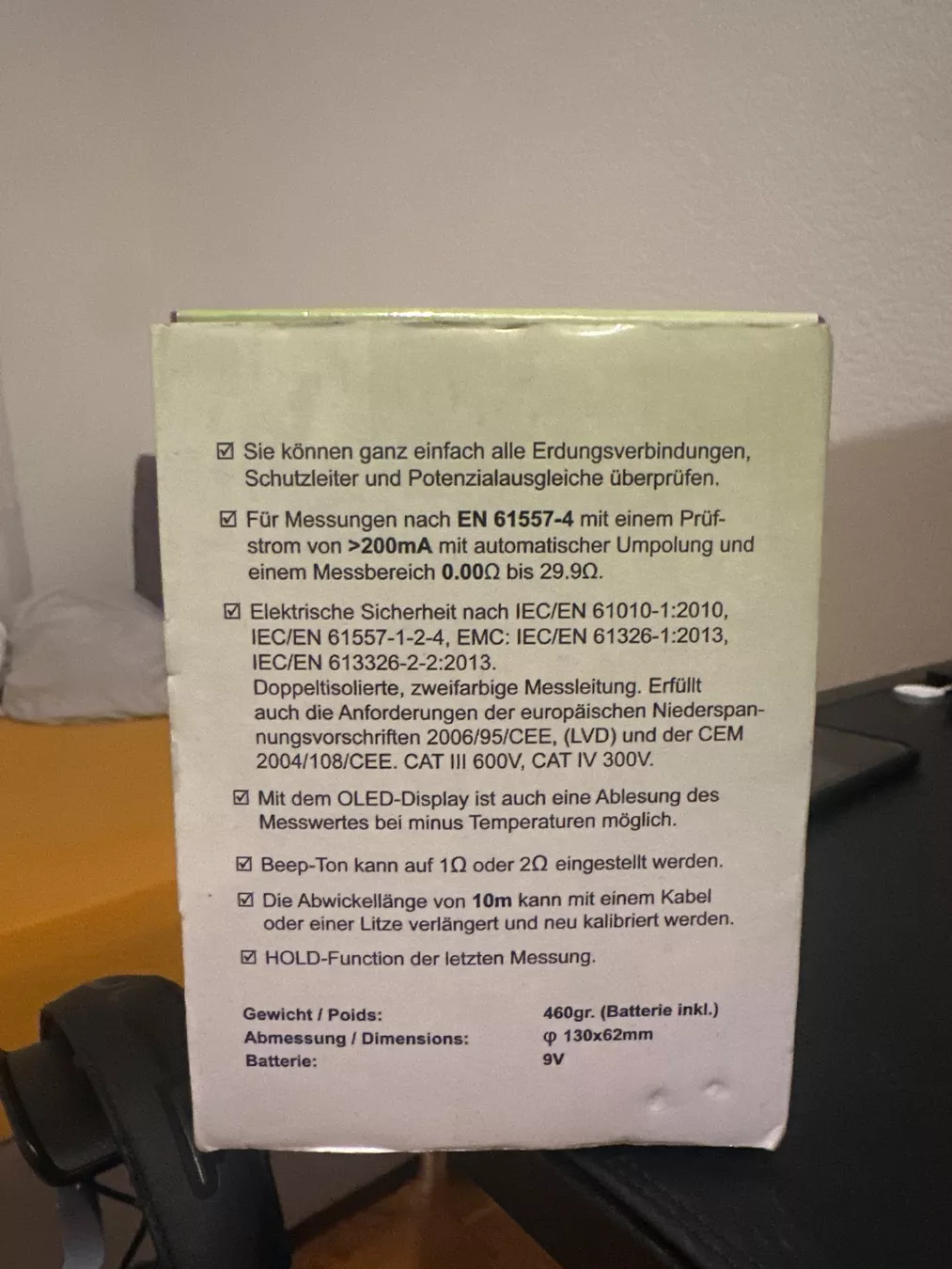 Messen: Messgerät – Neu und originalverpackt aus Oberglatt ZH von E-yon 2