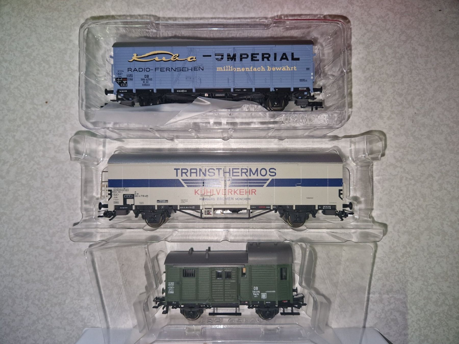 Märklin Modellini di ferrovie: 5 wagons de marque Marklin – Usato da Crésuz venduto da lechat07 2