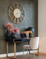 RICHMOND INTERIORS** Desk Blackbone Brass black rustic