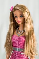 Odile Barbie Puppe mit Fashionista Kleid Set 2010 Rebody