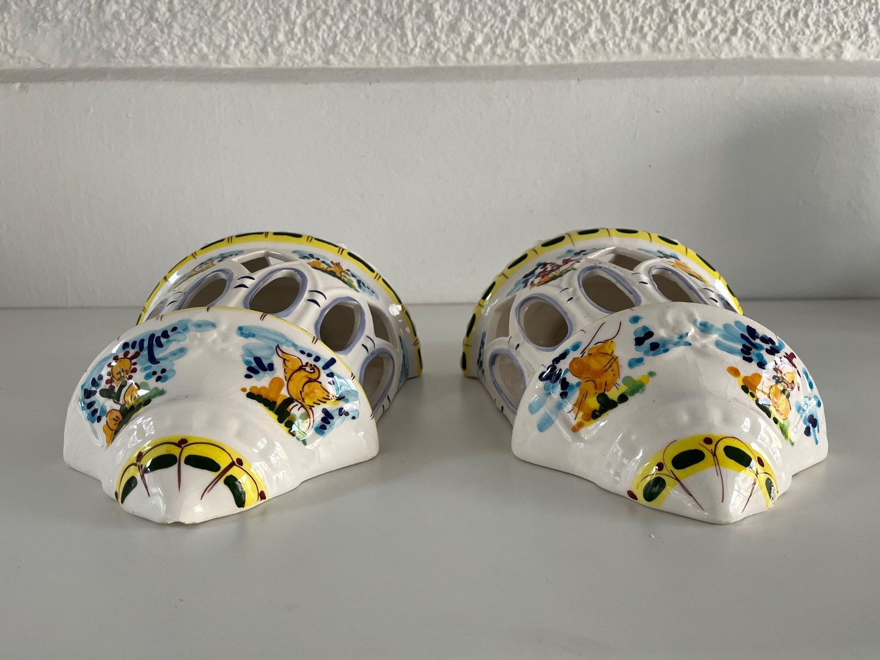 Tutte le decorazioni: 2 Stk. Wandleuchten Keramik glasiert – Usato da Wetzikon ZH venduto da seli03 5
