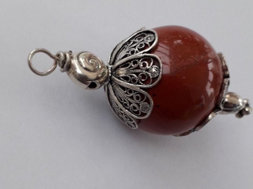 Ciondoli: Jaspis Edelstein Schmuck Anhänger – Nuovo (secondo la descrizione) da Winistorf venduto da acreativ 2