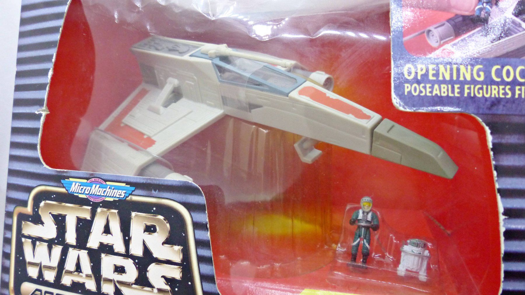 Star Wars Statuette: E-WING STARFIGHTER STAR WARS MICRO MACHINE RARE 1997 – Nuovo e nell'imballaggio originale da Lugano venduto da YouWantUS 7