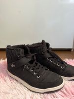 Baskets montantes Vty noires doublées fourrure taille 38