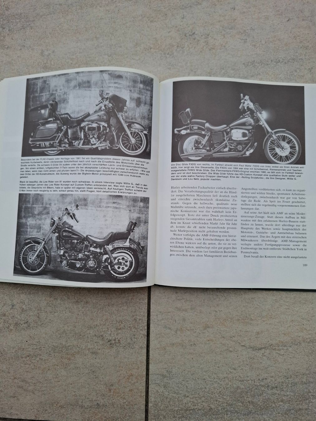 Libri: Harley Davidson, Buch Wolfgang Wiesner, Geschichte, Bilder – Usato da Eschlikon venduto da Timotwo 5