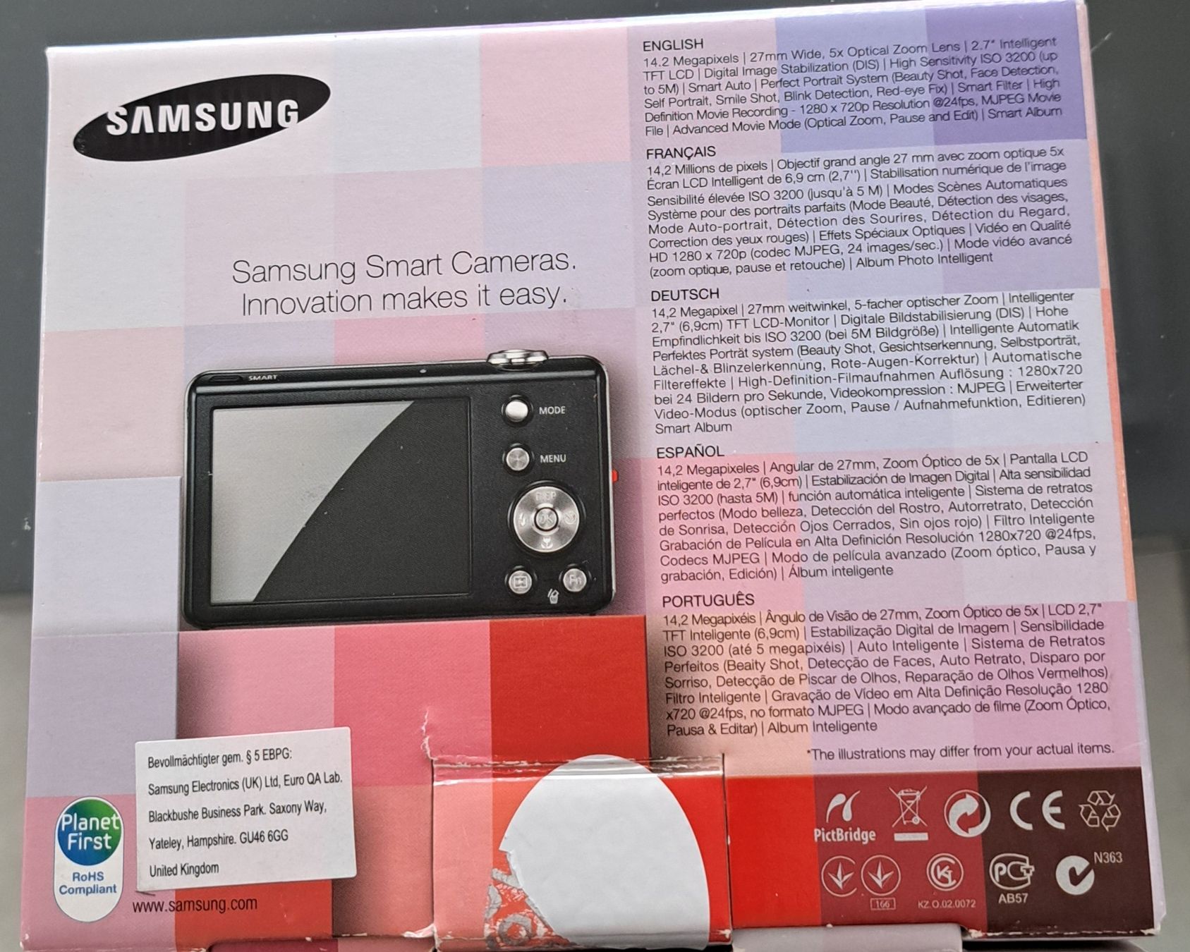 Samsung Fotocamera: ST65 – Nuovo (secondo la descrizione) da Obergösgen venduto da Speedster56 3