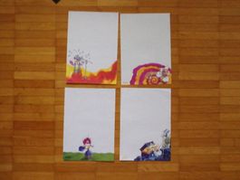 Diddl Blätter   A5   ALT    4 Stück    Set U1