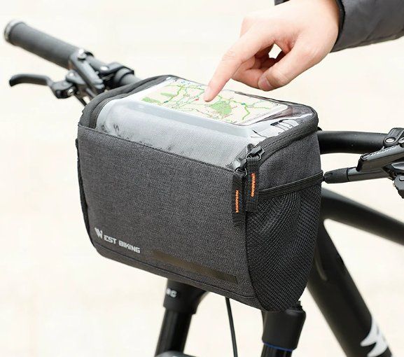 Borse: Wasserdichter Fahrradkorb Tasche mit Touchscreen – Nuovo e nell'imballaggio originale da Geneve venduto da Titi2008