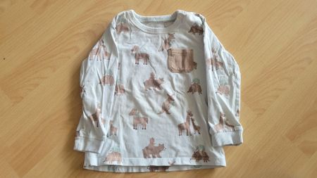 Kinder Langarmshirt Grösse 92