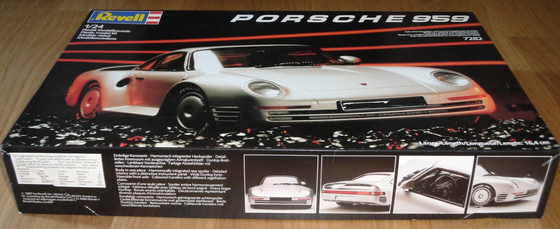 Revell Modellbausätze & Standmodelle: REVELL PORSCHE 959 1:24 – Neu (gemäss Beschreibung) aus Frümsen von Malibu69 3