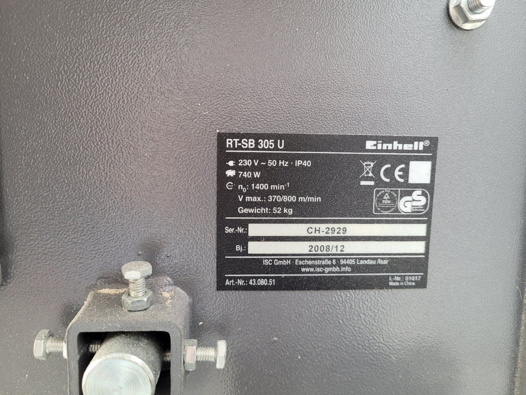 Einhell Seghe: EINHELL Bandsäge RT-SB 350 U – Usato da Obfelden venduto da campania01 2
