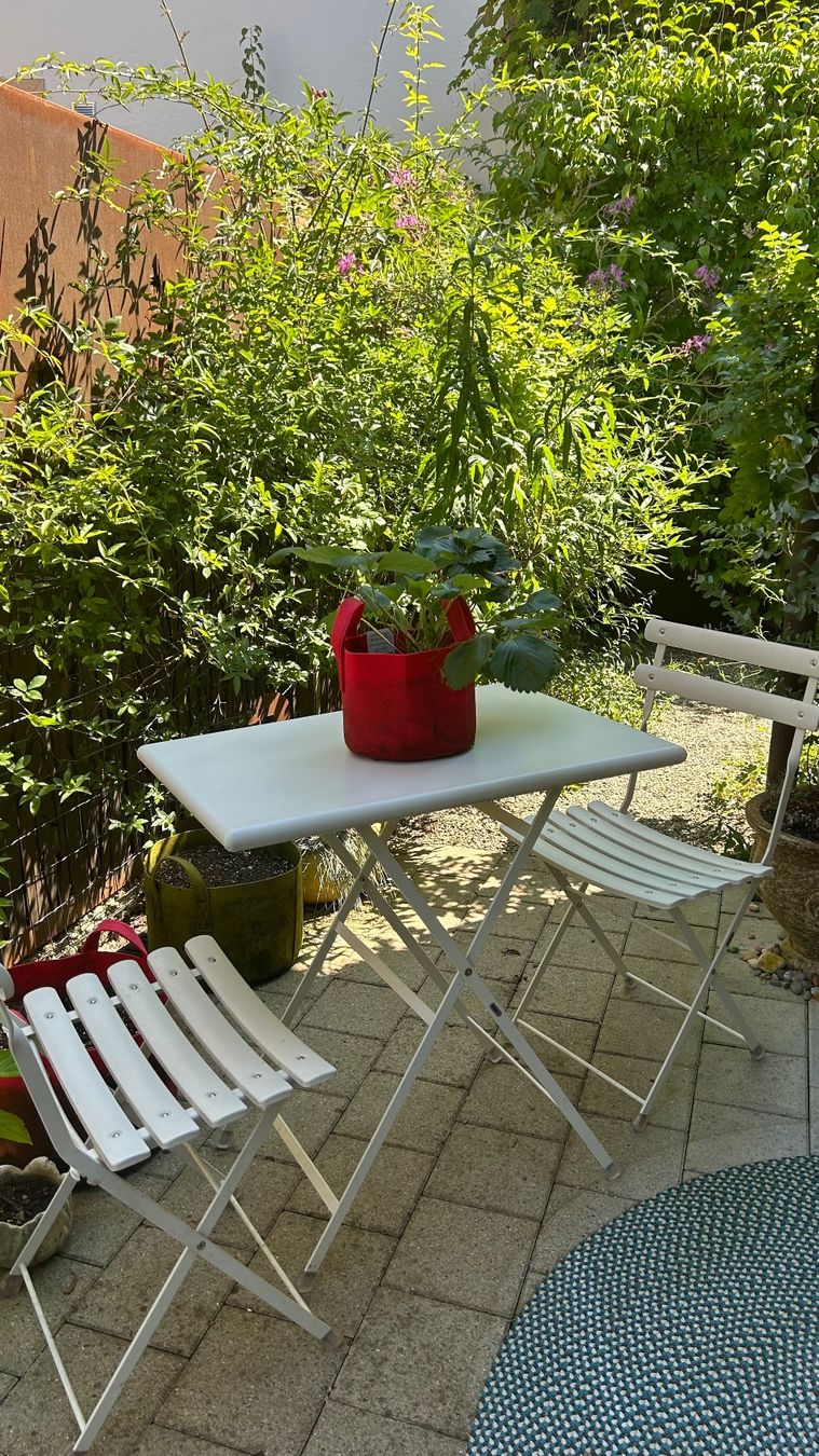Set di tavolo e panche: Gartentisch & 2 Stühlen 70/50/75 – Nuovo (secondo la descrizione) da Wetzikon ZH venduto da t730