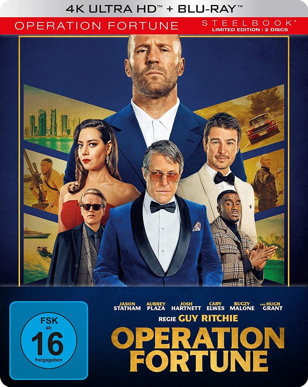 Tutti i DVDs: Blu - ray  Operation Fortune - Steelbook 4K + Blu ray – Nuovo e nell'imballaggio originale da Dübendorf venduto da 13geister