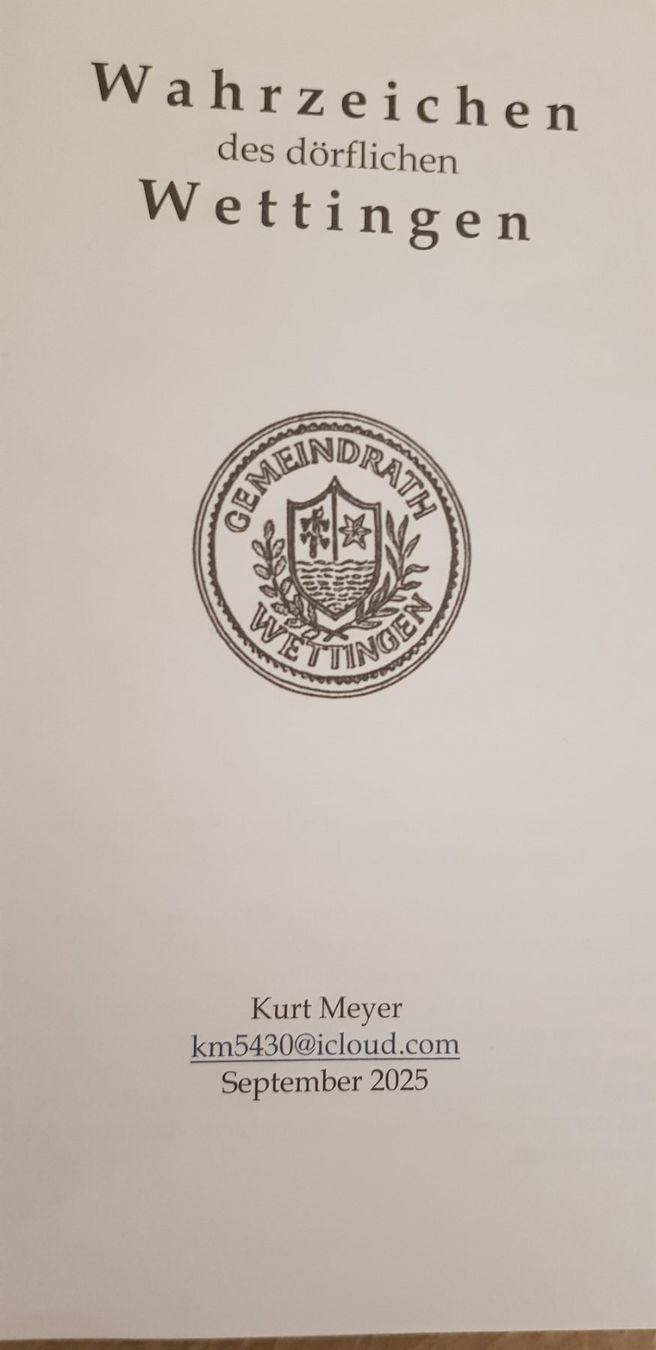 Libri: Wahrzeichen des dörflichen Wettingen – Nuovo (secondo la descrizione) da Uster venduto da Astral 1