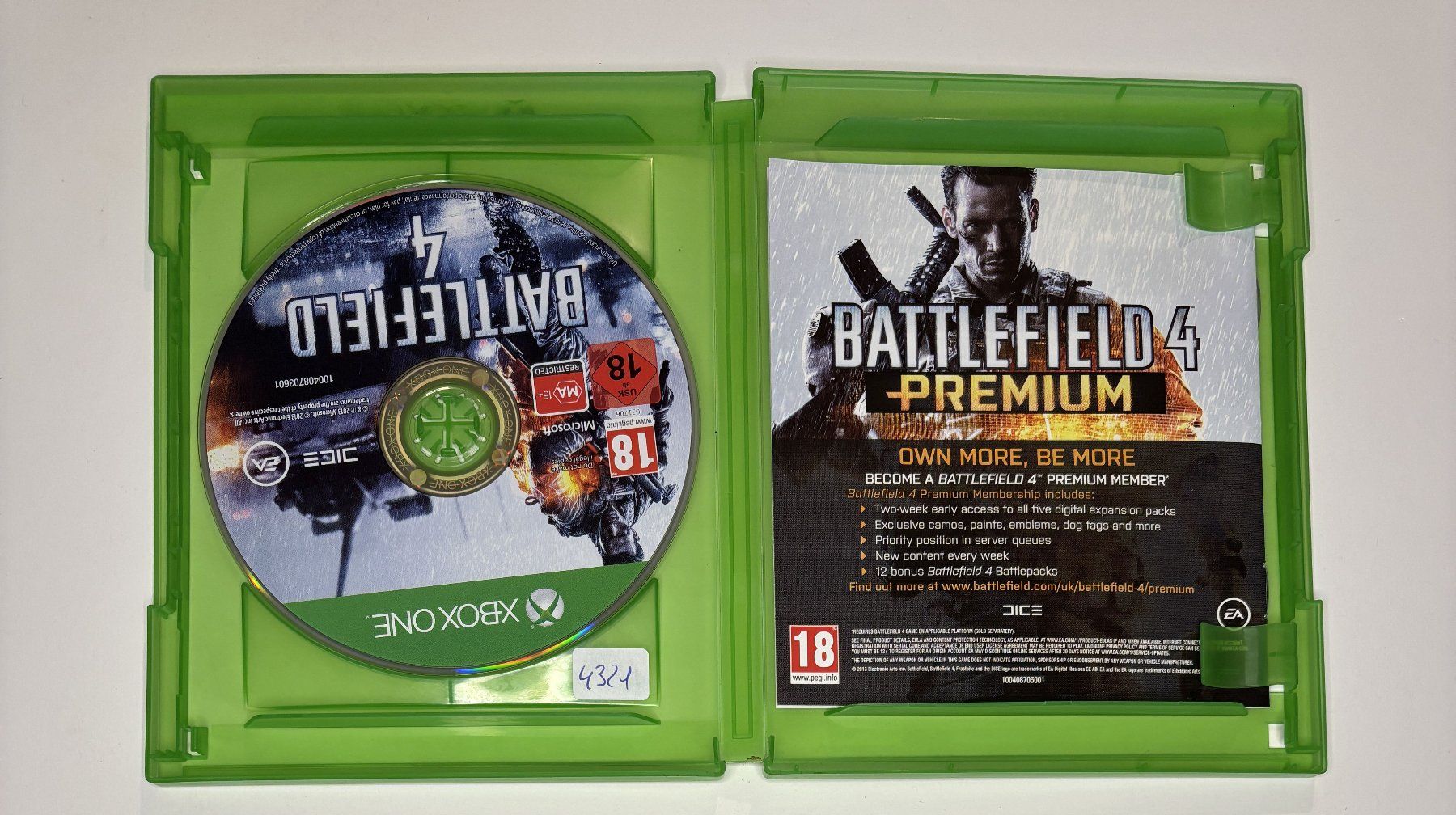 Giochi: XBOX One - Battlefield 4 – Usato da Allschwil venduto da Bullach 1