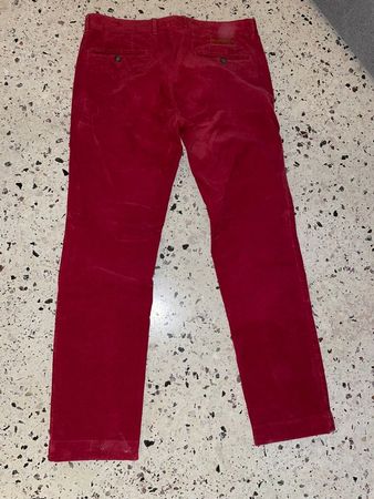 Herren Cordhose Baldessarini Gr. 50 rot