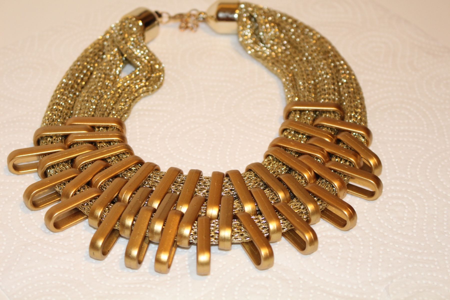 Catenine: Statement Kette – modern elegant auffällig Halskette – Usato da Muttenz venduto da Malici11
