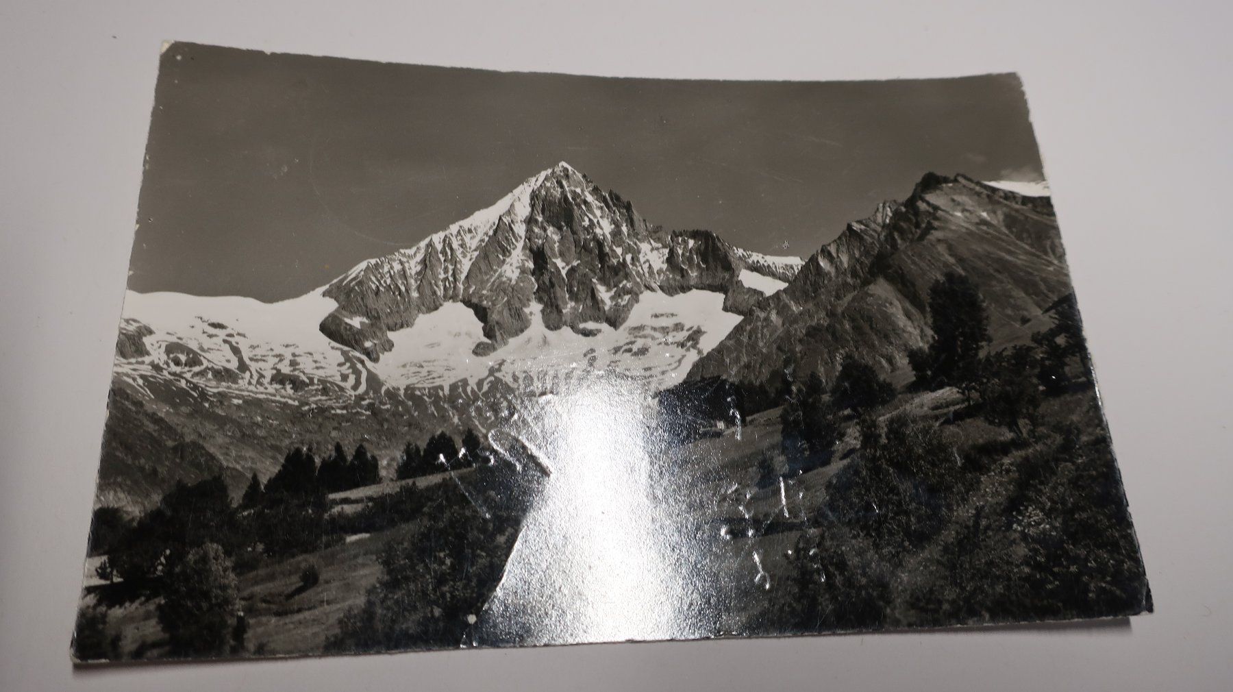 Ansichtskarten: Bürchen ob Visp der Bietschhorn – Gebraucht aus Cormoret von Pascalll2001 1